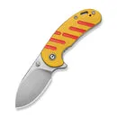 CIVIVI Squib C25117 Taschenmesser Gelb-Rot Nitro-V