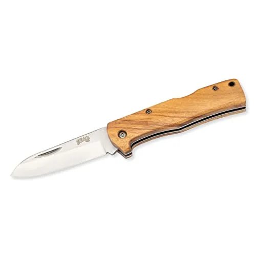 Herbertz Selektion Taschenmesser Olivenholz 6,9 cm rostfrei