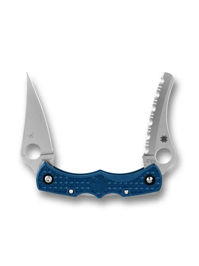 Spyderco Dyad Jr Lightweight Taschenmesser SPY27 Blau