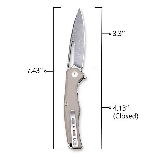 SENCUT CITIUS SA01B Klappmesser G10 Schwarz 9Cr18MoV