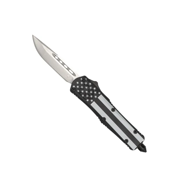 CobraTec FS-3 Small OTF-Messer D2 Blackout US-Flag