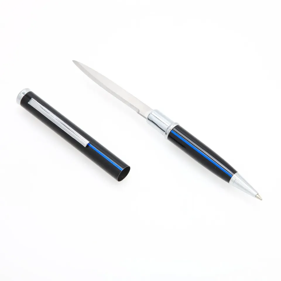 CobraTec Thin Blue Line Pen Knife Stiftmesser 6,35 cm