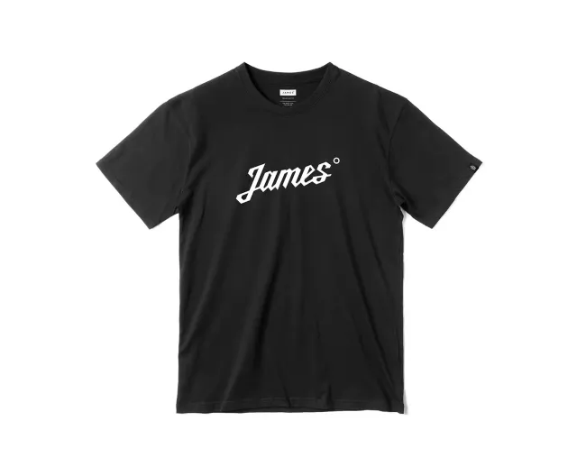 James Brand TJB Wisconsin Tee T-Shirt Schwarz