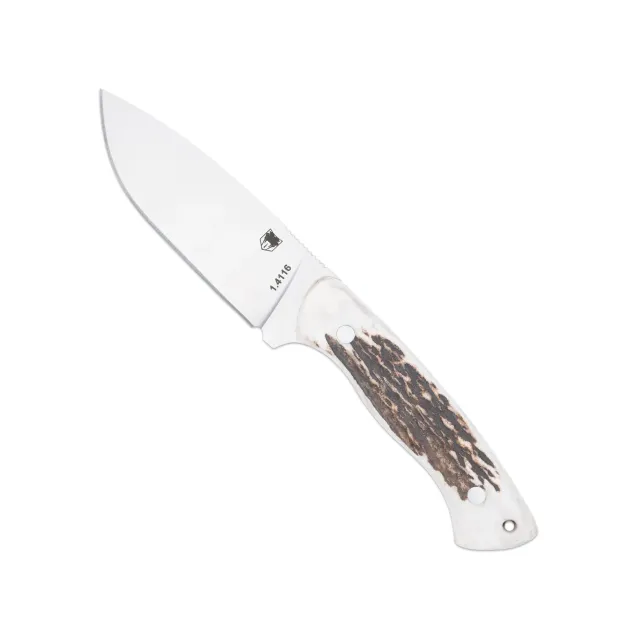 CobraTec Twin Mountain Stag Messer 4 Zoll 1.4116