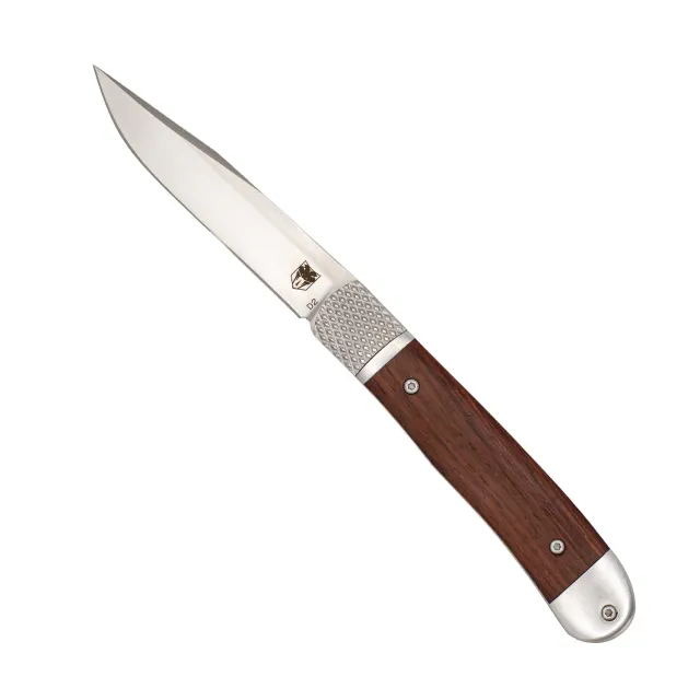 CobraTec Trapper Hidden Release Klappmesser Rosewood D2
