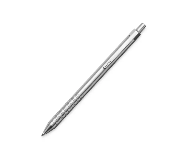 James Brand Burwell Kugelschreiber Silber EDC Edelstahl