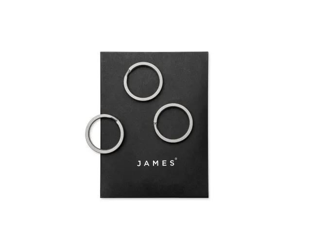 James Brand Titanium Schlüsselring Titan flach leicht