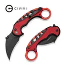 Civivi Entelodon C25064 Taschenmesser Hawkbill Schwarz
