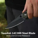 CIVIVI Faeger C24031-2 Taschenmesser Grün 14C28N