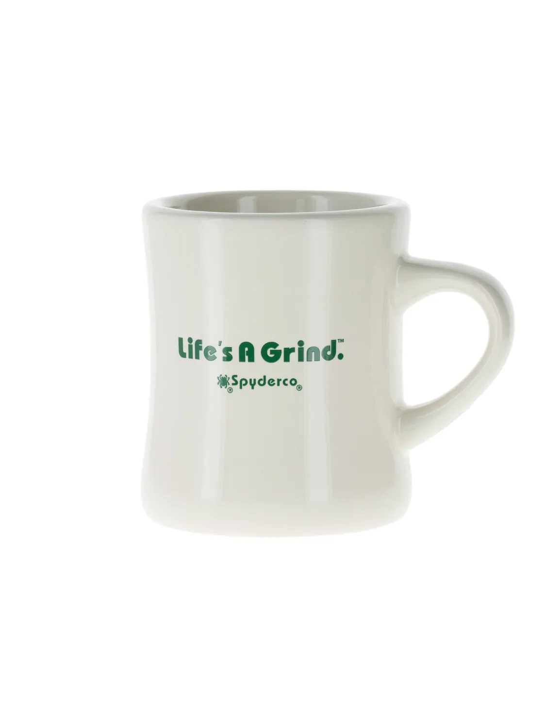 Spyderco Diner Mug Tasse Keramik Bug-Maze grün