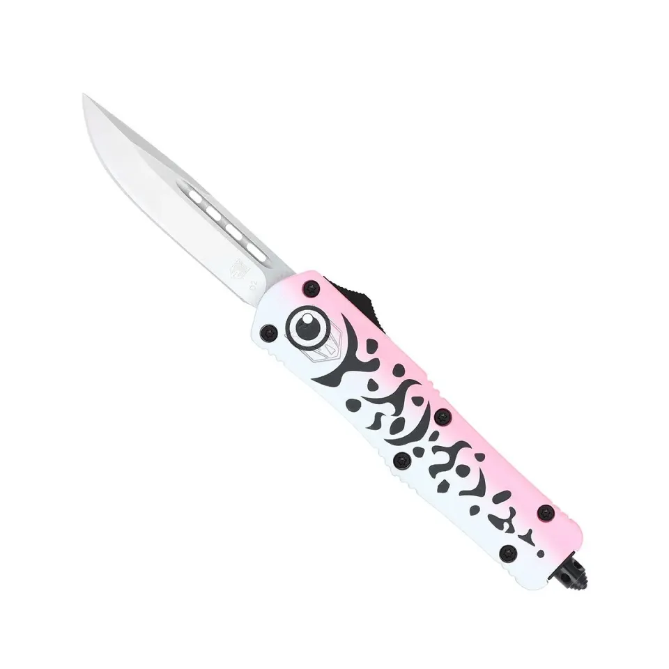 CobraTec FS-3 Pink Lure OTF-Messer D2 Pink