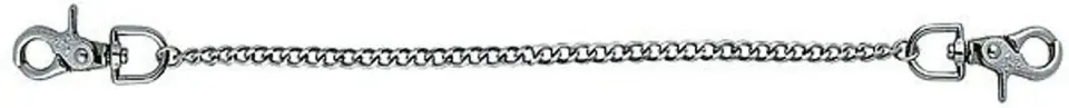 Herbertz Top Collection Gliederkette grau M Karabiner