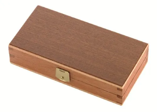 Herbertz Top Collection 1010115110 Holzbox M grau Schaumstoff