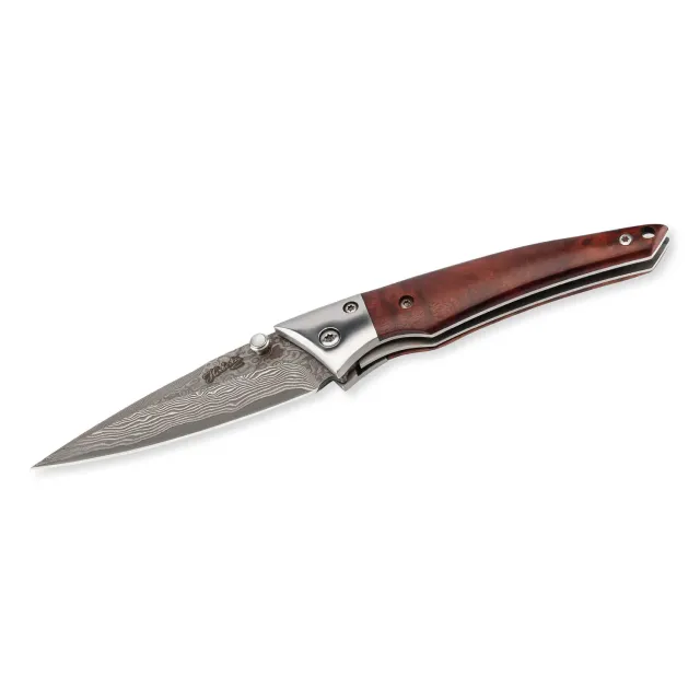 Herbertz Selektion Einhandmesser Damast Birke