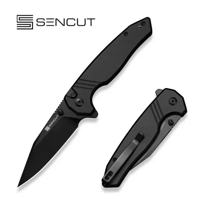 SENCUT Selkyris S25068-1 Klappmesser Schwarz D2