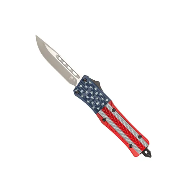 CobraTec CTK-1 OTF-Messer Small D2 American Flag