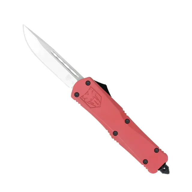 CobraTec FS-3 Large OTF-Messer Rot Cerakote D2
