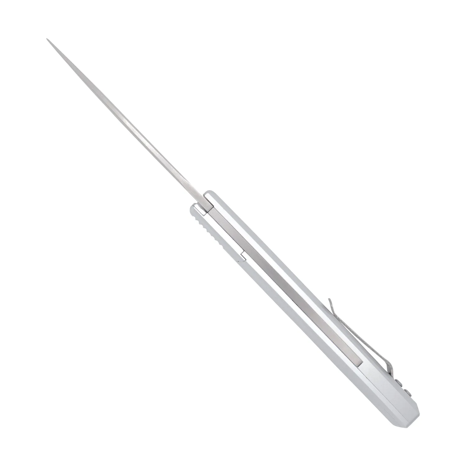CobraTec Savage Hidden Release Klappmesser M390 Silber