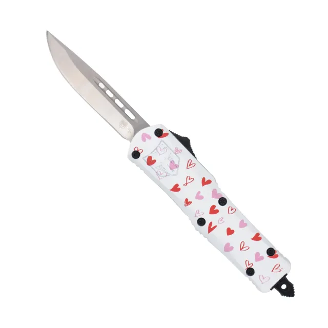 CobraTec FS-3 Small OTF Messer White Love Warrior D2