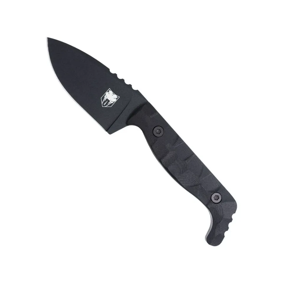 CobraTec Kingpin S Fixed Blade Outdoormesser D2 3,25"