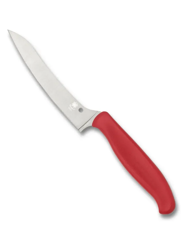 Spyderco Z-Cut Küchenmesser Pointed Tip Schwarz offset