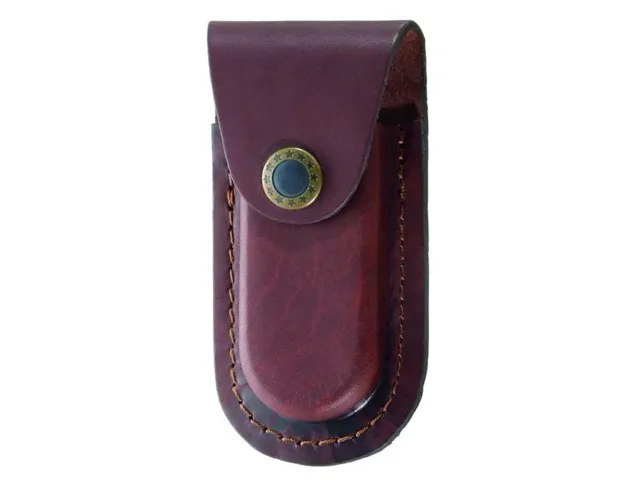 Herbertz Lederetui braun für Messer 12cm Heft Gürtel