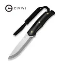 Civivi Thaloryn C25082 Outdoormesser Schwarz Scandi