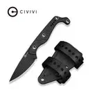CIVIVI SŌKN C22027-3 Fixed Schwarz Nitro-V Kydex
