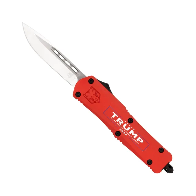 CobraTec FS-3 Trump 2024 OTF Messer Medium rot