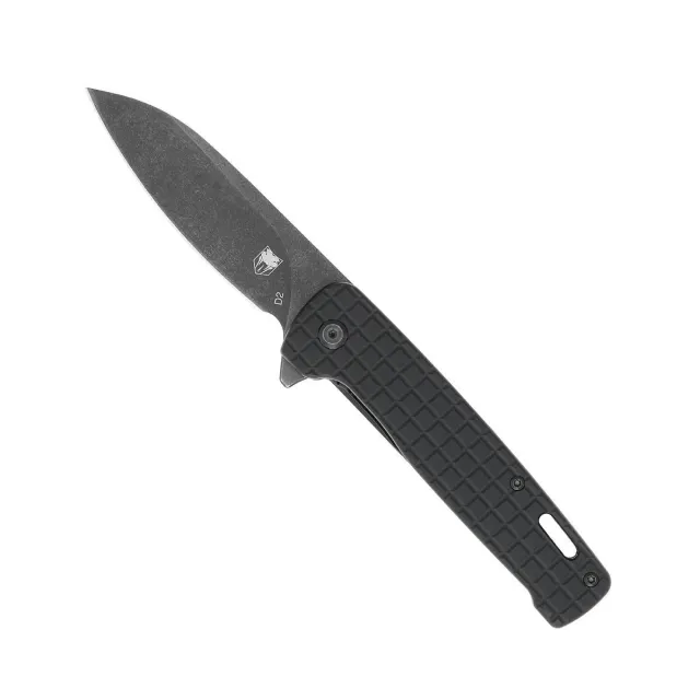 CobraTec Rhino Klappmesser Schwarz D2 Stonewashed