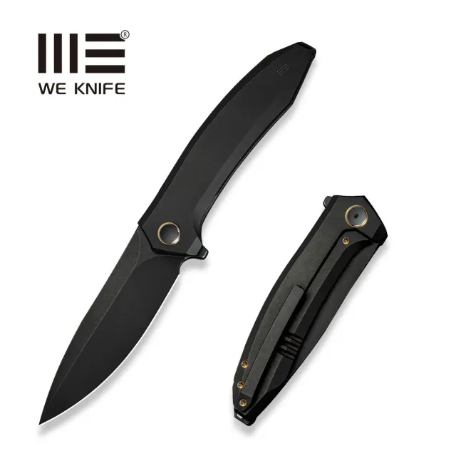 WeKnife Acuminal WE23070-1 Klappmesser Titan Schwarz Vanax