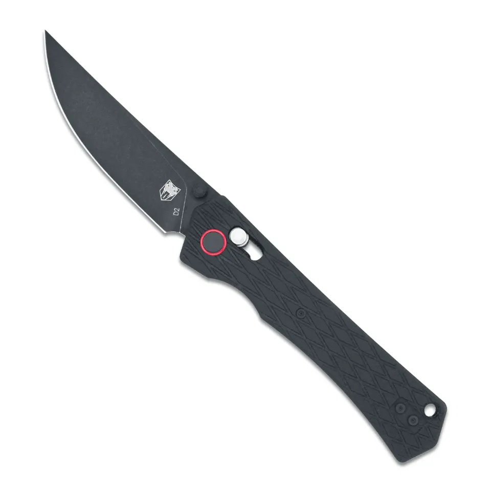CobraTec Legacy Klappmesser Bar-Lock D2 Schwarz