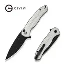 Civivi Kitefin C24091-2 Klappmesser Silber 14C28N