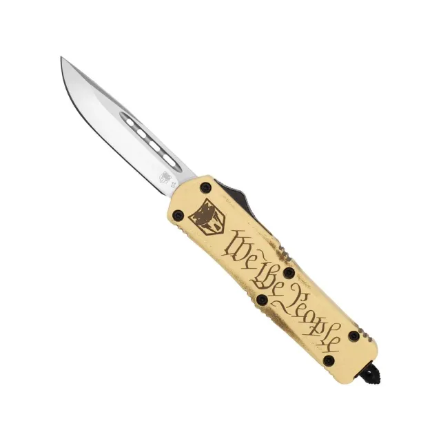 CobraTec FS-3 Medium OTF-Messer We The People Cerakote