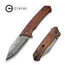 CIVIVI Tacticorix C23055-DS1 Klappmesser Damast Holz
