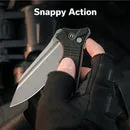 Civivi Neurohaptic C23080-2 Klappmesser schwarz Nitro-V