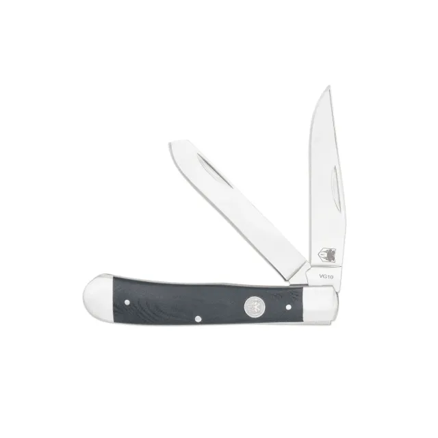 CobraTec Traditional Trapper Taschenmesser VG10 G-10