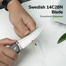 Civivi Hyperpulse C23087A-3 Klappmesser Grau 14C28N