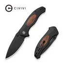 Civivi Vyrent C25037 Taschenmesser Holz schwarz Nitro-V