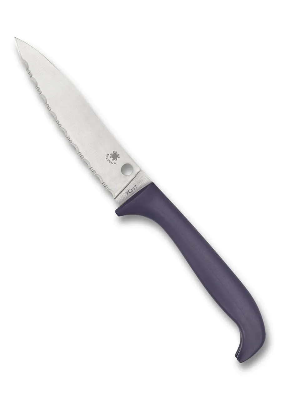 Byrd Counter Puppy Küchenmesser glatt blau stellbar