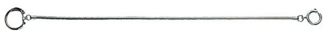 Herbertz Top Collection Schlangenkette Messerkette Grau M