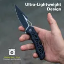 Civivi Anaaki C24039-1 Taschenmesser Schwarz Nitro-V