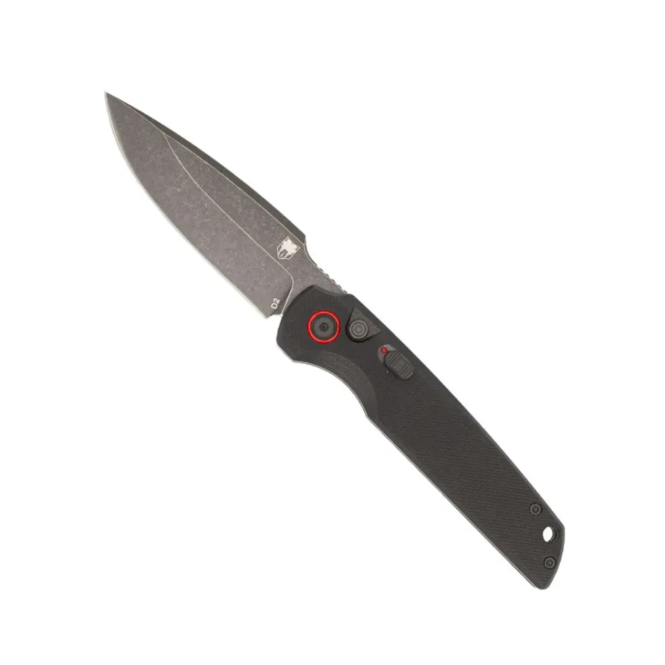 CobraTec Jackal Klappmesser Automatik D2 schwarz