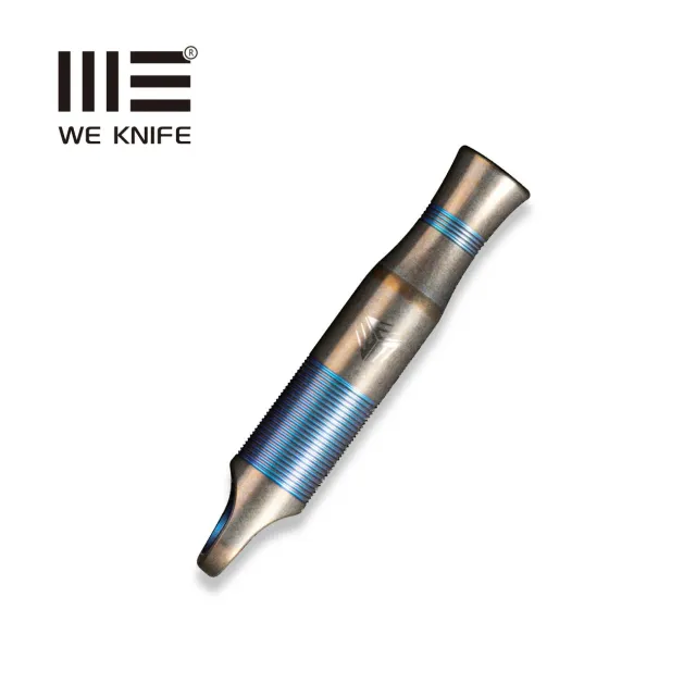 WeKnife A-05BP Signalpfeife Titan Blau mit Paracord