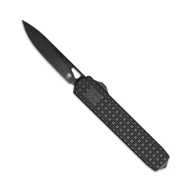 CobraTec Black Mamba Medium OTF-Messer D2 Black