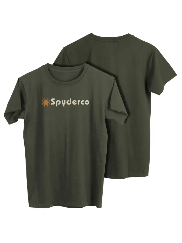 Spyderco Logo T-Shirt Bug schwarz