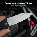 Civivi Neurohaptic C23080-2 Klappmesser schwarz Nitro-V