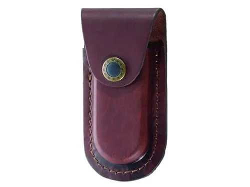 Herbertz Lederetui braun für Messer 12cm Heft Gürtel