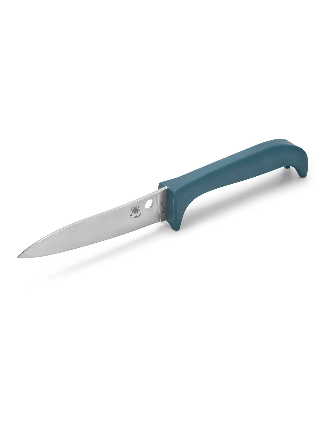 Byrd Counter Puppy Küchenmesser glatt blau stellbar