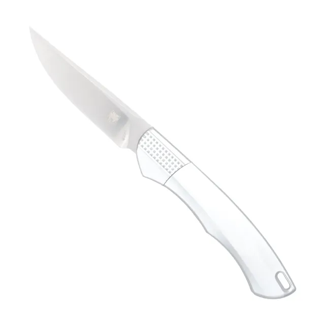 CobraTec Savage Hidden Release Klappmesser M390 Silber
